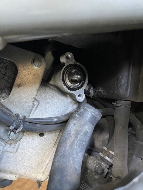 水温計 レッドゾーン エンジン掛からない DIY