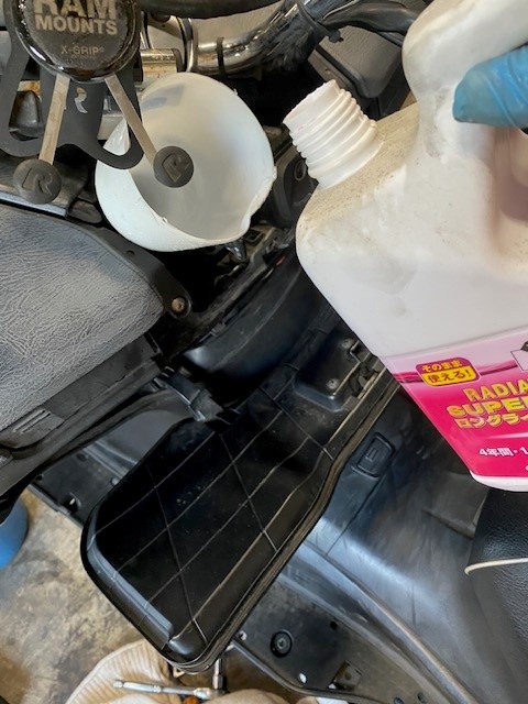 水温計 レッドゾーン エンジン掛からない DIY