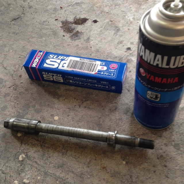 オフロード車 モタード フロントフォークオーバーホール