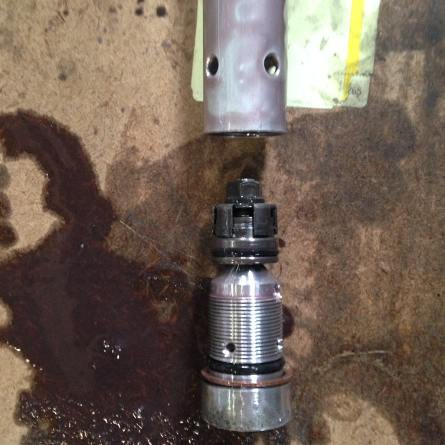 オフロード車 モタード フロントフォークオーバーホール