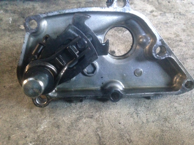 DトラッカーLX250DE KLX250  1速ギアに入らない シフトフォーク