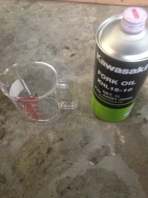 オフロード車 モタード フロントフォークオーバーホール