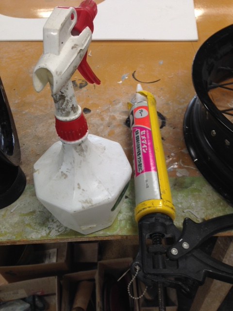 Dトラッカー モタード チューブレス化 タイヤ交換