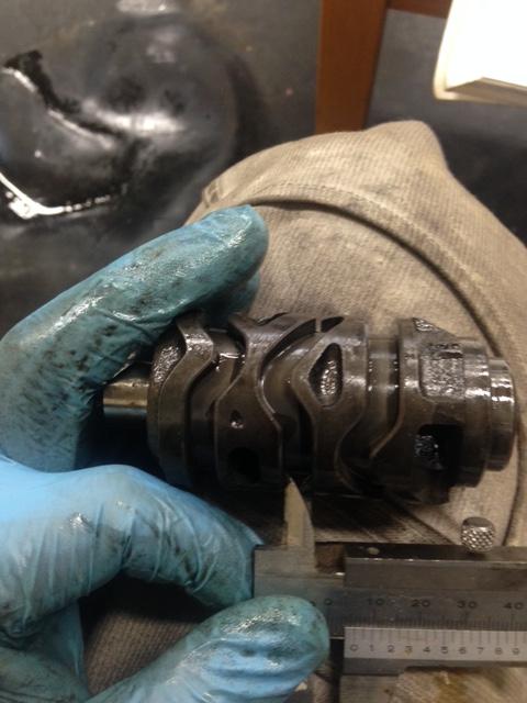 腰下オーバーホール OH Dトラッカー ギアが入りずらい